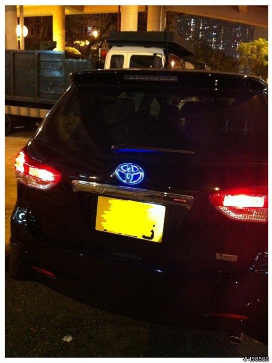 整左兩小時終於整好個 wish Led 車章