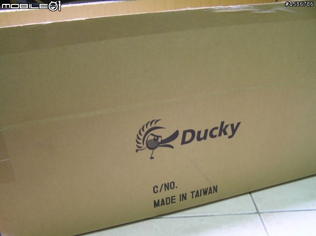 DUCKY DK9008 SNOW版 同場 附送白同刻一組 中文茶軸 開箱