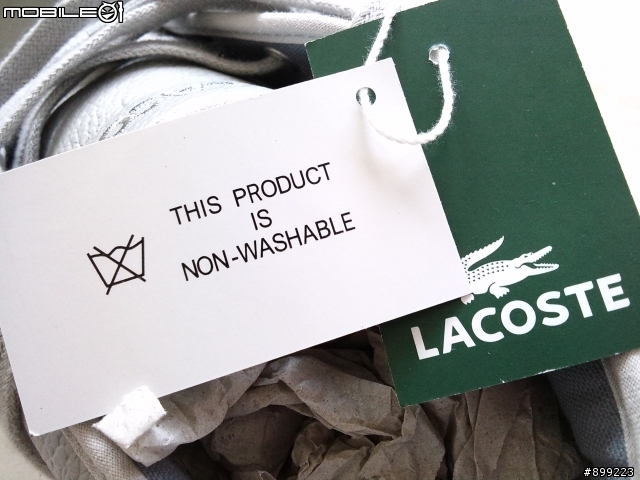 (開箱)LACOSTE中筒休閒鞋