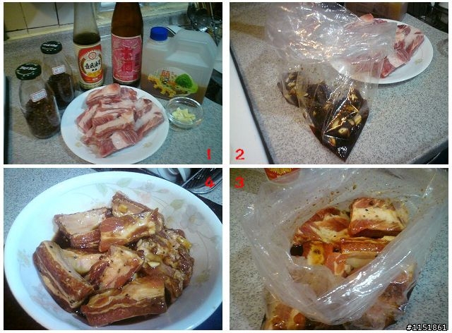 【微波+烤箱料理】～蜜汁腹肋～