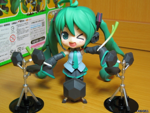[開箱超劇場] 超可動!!超可愛!!超萌爆的黏土人{ 初音ミク }__HMO版
