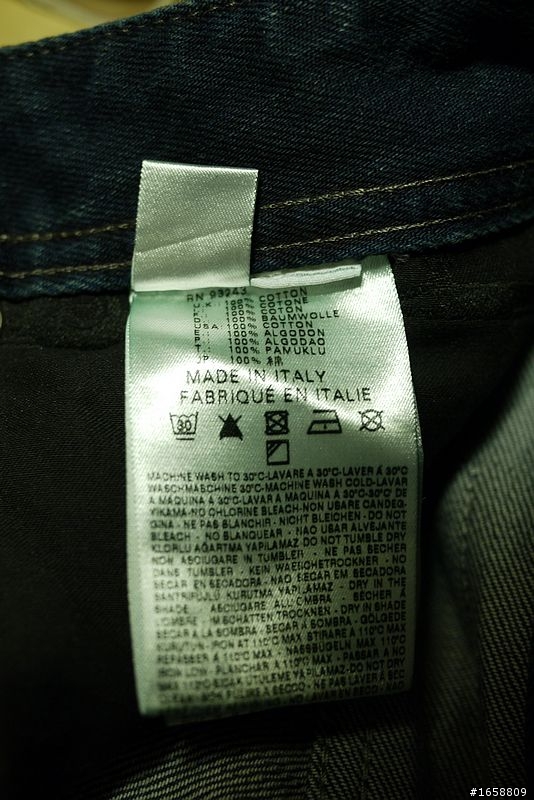 【開箱】【黑金】diesel black gold EXCESS jeans~