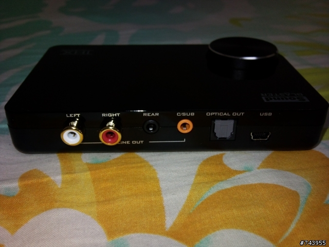 X-Fi Surround 5.1 算甚麼!? X-Fi Surround 5.1 Pro來開箱 XD (附加QED光纖線喔)