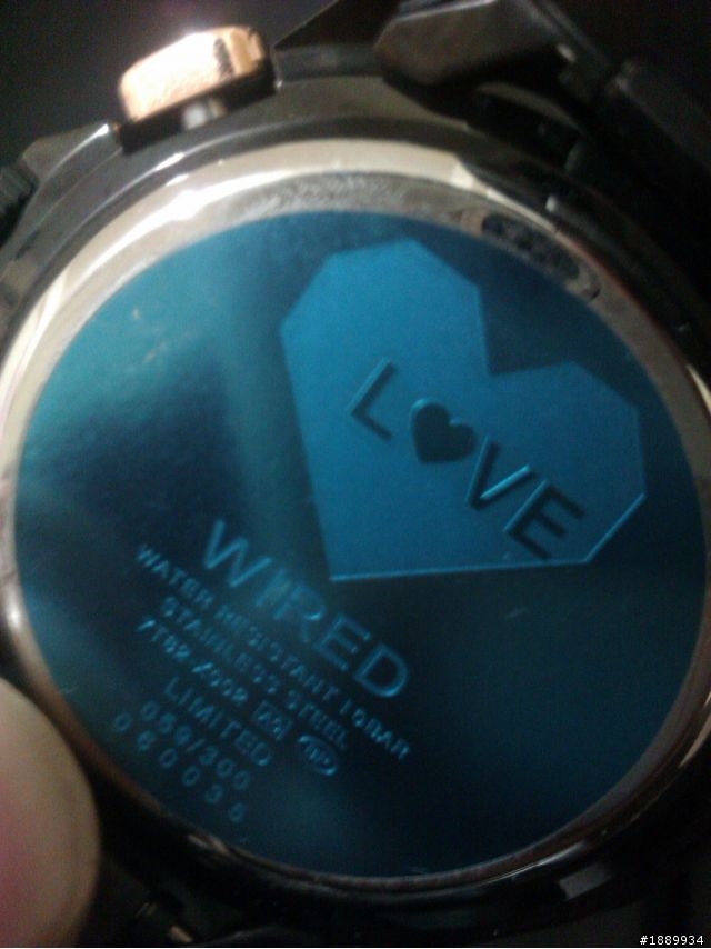 人生第一支錶 SEIKO WIED 情人節限量錶 開箱文