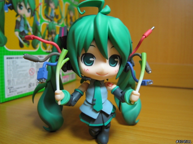 [開箱超劇場] 超可動!!超可愛!!超萌爆的黏土人{ 初音ミク }__HMO版