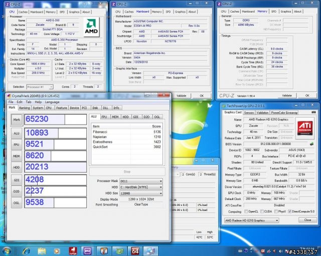 [讓3D更快] ASUS E35 M1-M Pro跟老HD 4670愛在一起