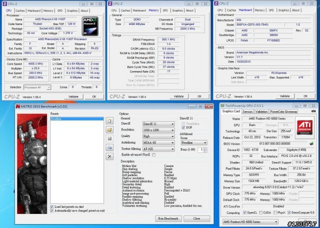[DX10、11遊戲測試] 簡測技嘉GV-R685D5-1GD在高解析度、AA的表現