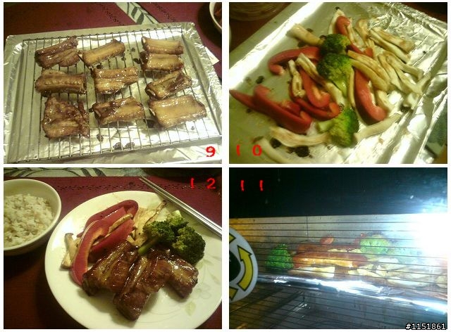 【微波+烤箱料理】～蜜汁腹肋～