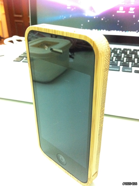 iphone4 手工竹殼