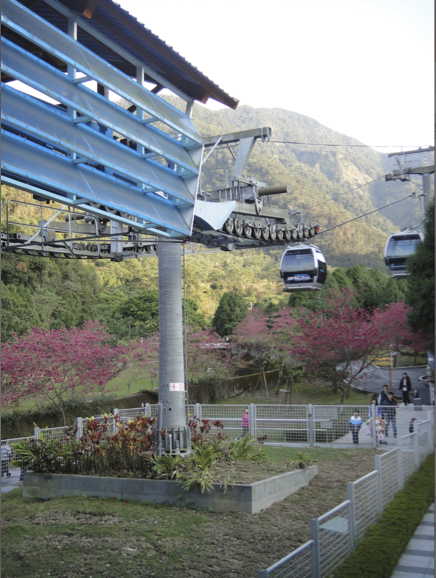 帶著TX9去九族賞櫻～～～～