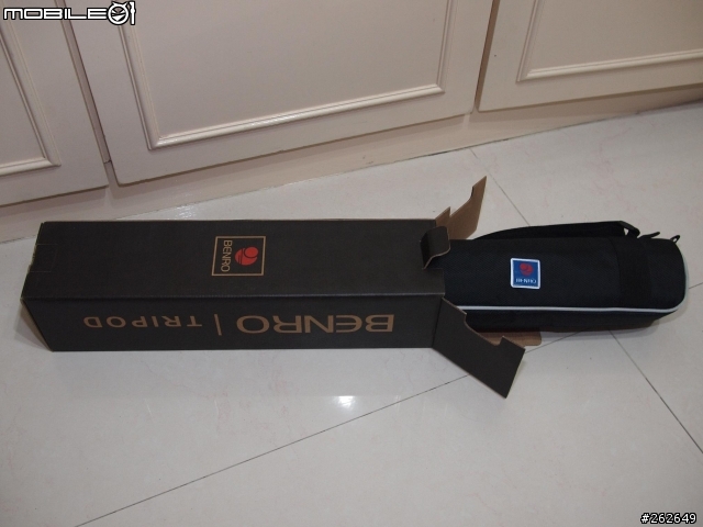 [開箱分享]  百諾 Benro C1690TB0 碳纖腳架連B0 球型雲台