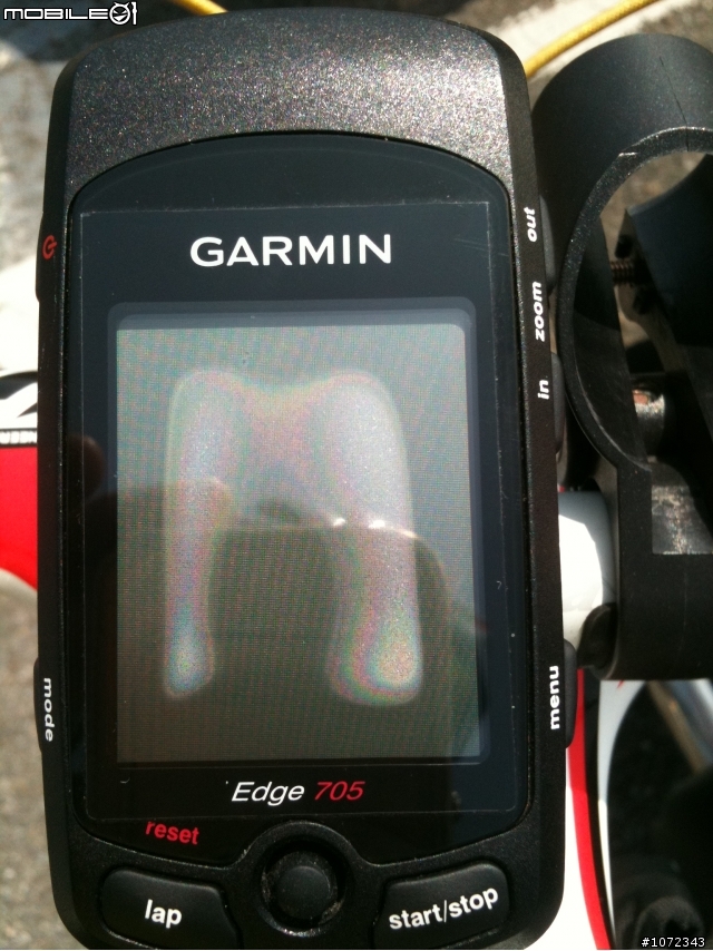 GARMIN EDGE 705 螢幕水氣送修記