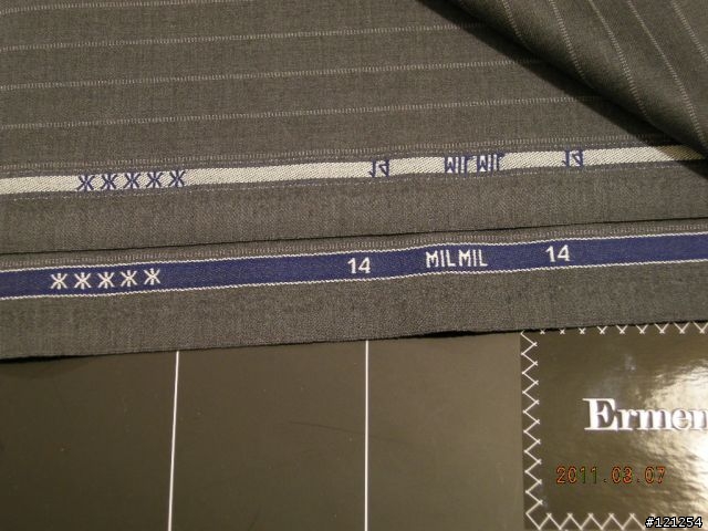 【分享】人生中的第一塊布~~Ermenegildo Zegna 14 MILMIL 14