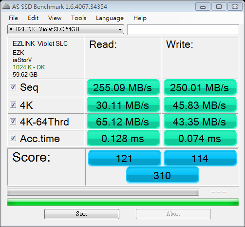 開箱：EZLINK Violet 64GB 2.5吋 SATAII SSD 固態硬碟(SLC) 新舊比較