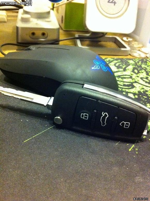 DIY開箱..最高質感的鑰使..「不再需要代遙控出門了>"