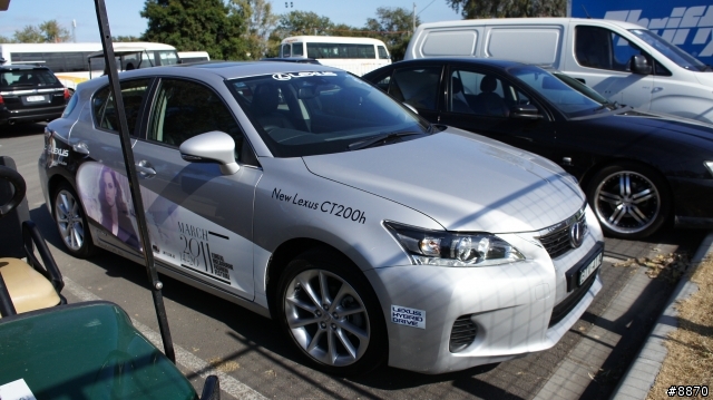 (分享)在Melbourne F1的 CT200h賽車!!!