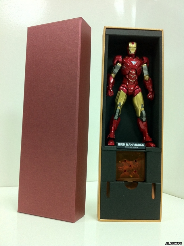 海洋堂輪轉特攝系例【IRON MAN】精美小套房