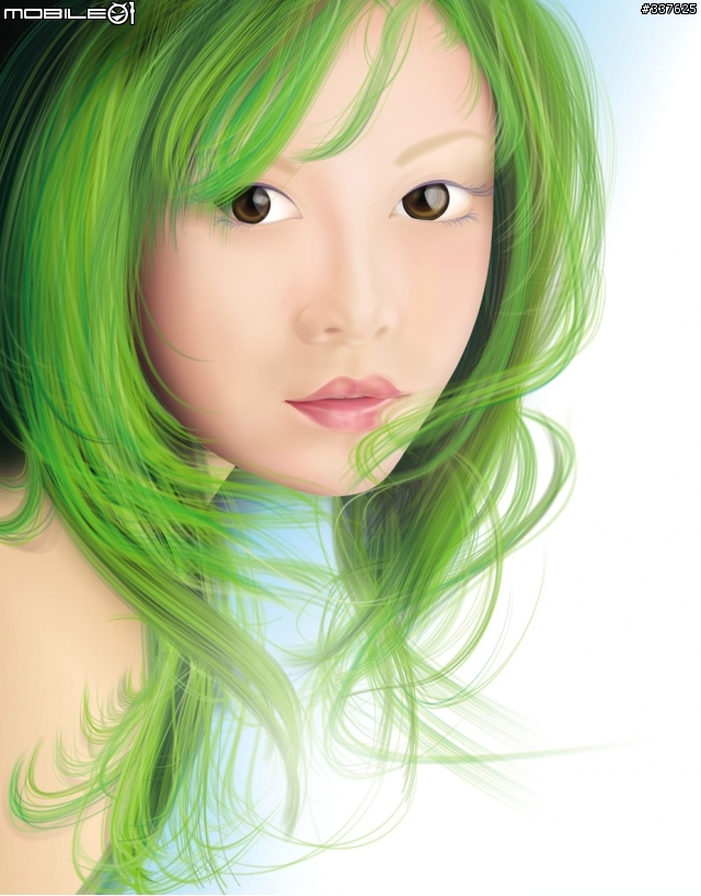 [插畫] 我的創意女神 by CorelDRAW