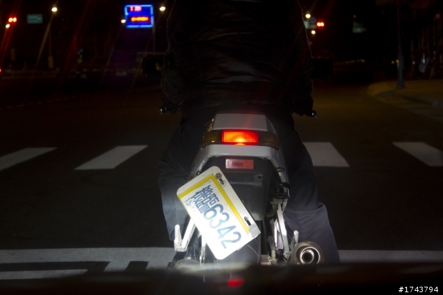機車也有臨時掛牌！？