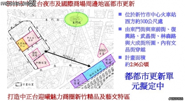 新竹市的幾個更新計畫案