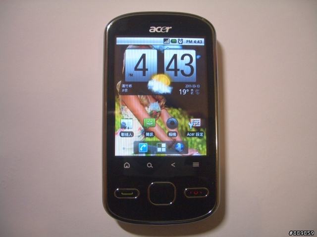 ( 不專業開箱文 ) 適合新手的便宜 android 2.2 手機 ACER beTouch E140