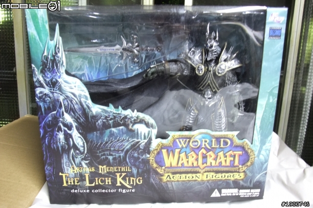 [開箱] 巫妖王阿薩斯米耐希爾 DC World of Warcraft THE LICH KING: ARTHAS MENETHIL