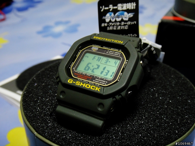 [開箱]G-SHOCK GW-M5600A 太陽能電波錶