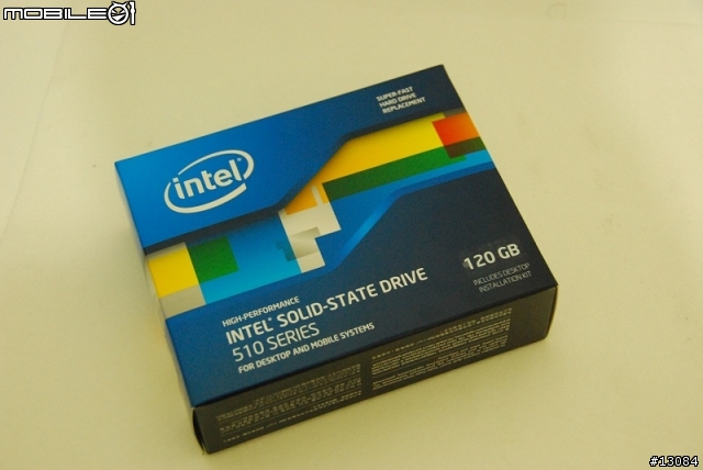 [開箱+測試]Intel 新SSD 510 高速固態硬碟 120GB 版本