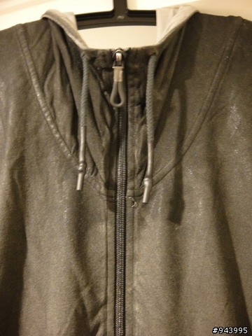 [易開罐][敗家編年史][Diesel] '11SS Sfai Spray Coated Hoodie 上膠棉帽外套