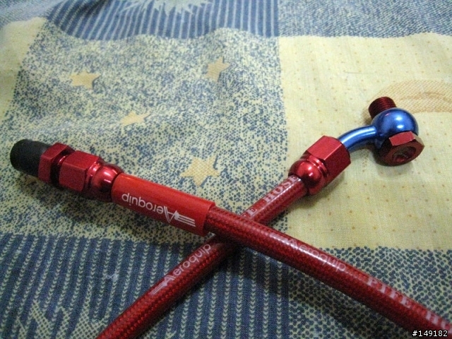[DIY] 安裝 AeroQuip 金屬煞車油管 & 更換煞車油