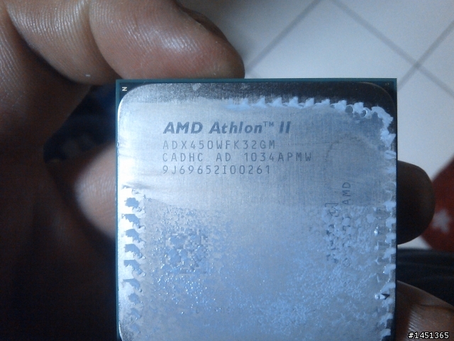 AMD x3-450 一顆開核一顆不開核