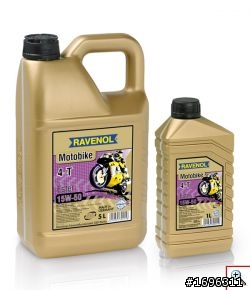 RAVENOL Motobike 4-T Ester 15W-50