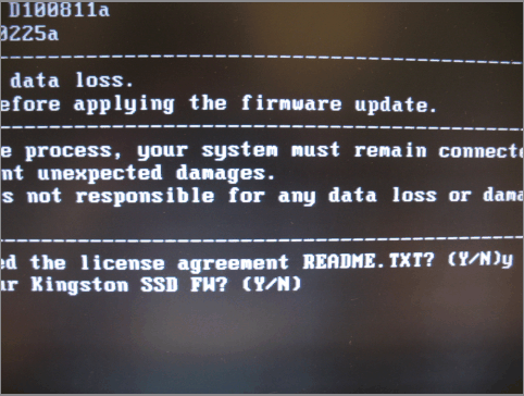 [教學] 金士頓Kingston SSDNow V100系列固態硬碟韌體更新步驟