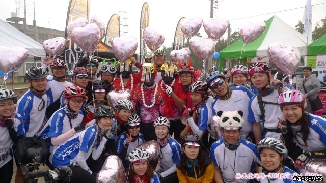 2011萬人崇BIKE-林北就是愛媽祖之林北這次玩很大