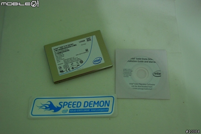 [開箱+測試]Intel 新SSD 510 高速固態硬碟 120GB 版本