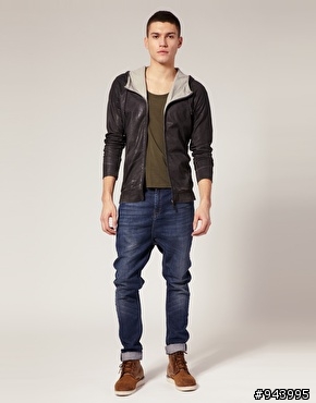 [易開罐][敗家編年史][Diesel] '11SS Sfai Spray Coated Hoodie 上膠棉帽外套