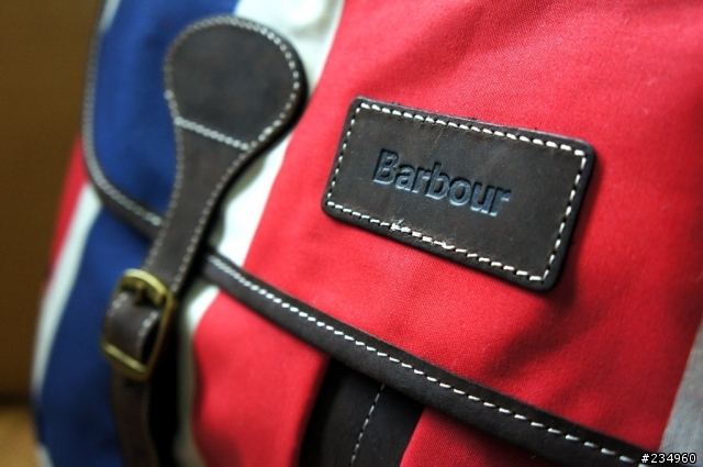 【分享】Barbour 英國國旗包 (03.06 補實背圖)