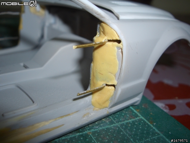 霹靂遊俠同型車 GT-500KR 公路之王 ： 眼鏡蛇KINGOF THE ROAD 1/24第一話   改造