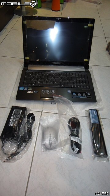ASUS N53SN 開箱分享...