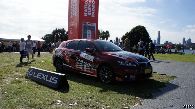 (分享)在Melbourne F1的 CT200h賽車!!!