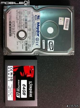 [開箱測試文]]第一次的ssd...Kingston SSDnow 100 V+ 64GB！