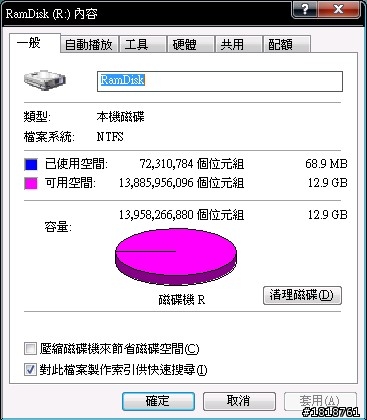 [分享]Windows XP SP3下記憶體超過3.25GB的RamDisk實作