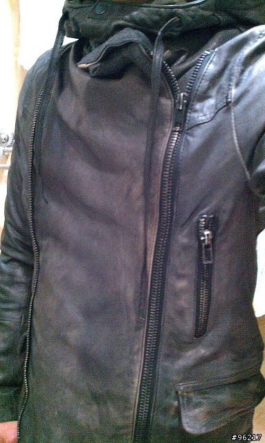 allsaints fleck leather jacket