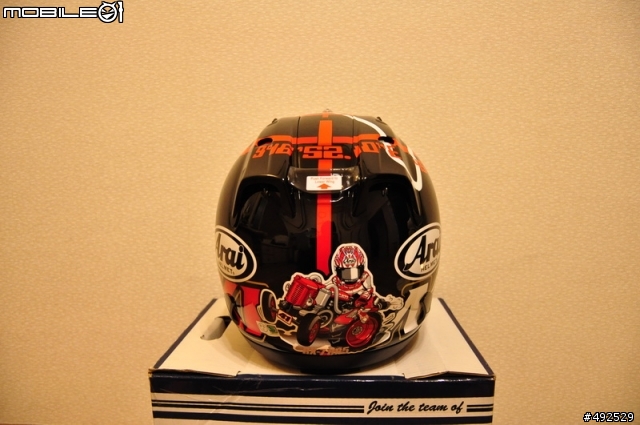 [開箱]ARAI RR5 HAGA MONZA