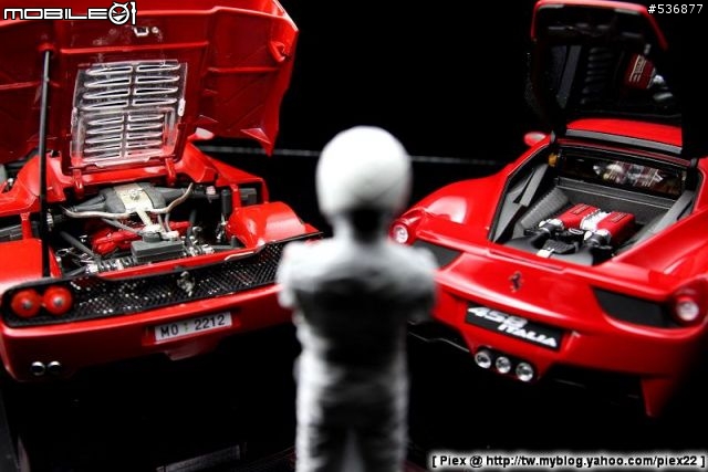 [1/18]570 hp的誘惑 - Ferrari 458 Italia
