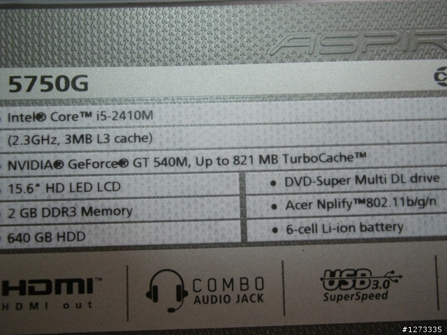 非常不專業的5750g開箱