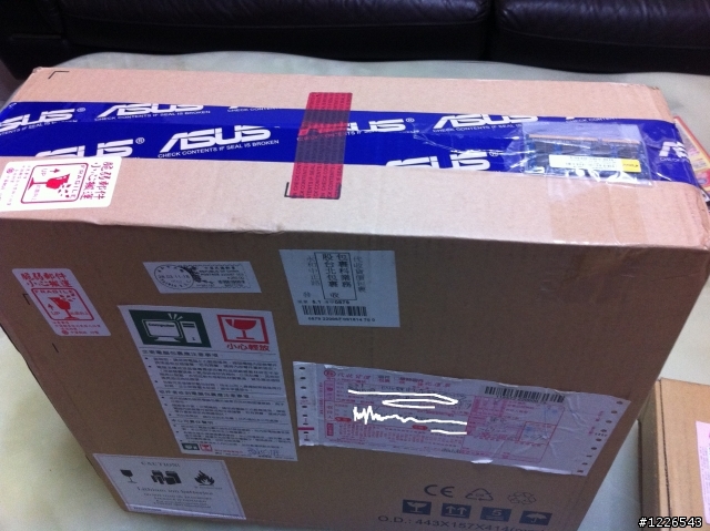 ASUS  A53SV-093D2410M  超級簡單的不專業開箱文