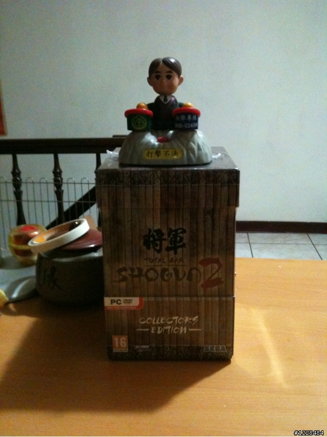 [開箱] 最速之 幕府將軍2 SHOGUN2: TOTAL WAR 公仔版 開箱文