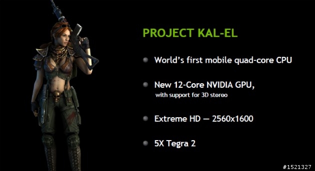 里程碑三代配備omap4雙核心. Targa將首度啟用4核心Tegra Kal-El