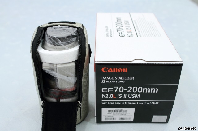 [開箱] 兔年養小白兔! Canon EF 70-200mm f/2.8L IS II USM 鏡頭開箱